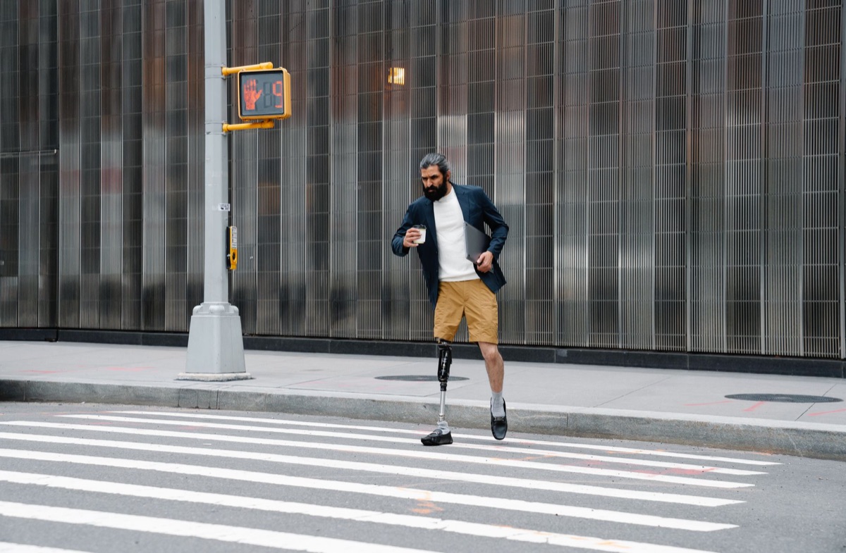Tokyo Businessman in Shorts