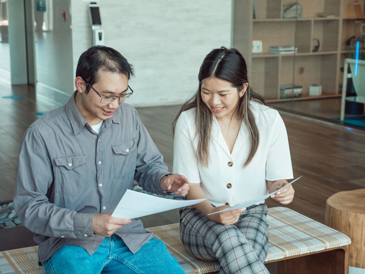Japanese Office Workers in Casual Wear
