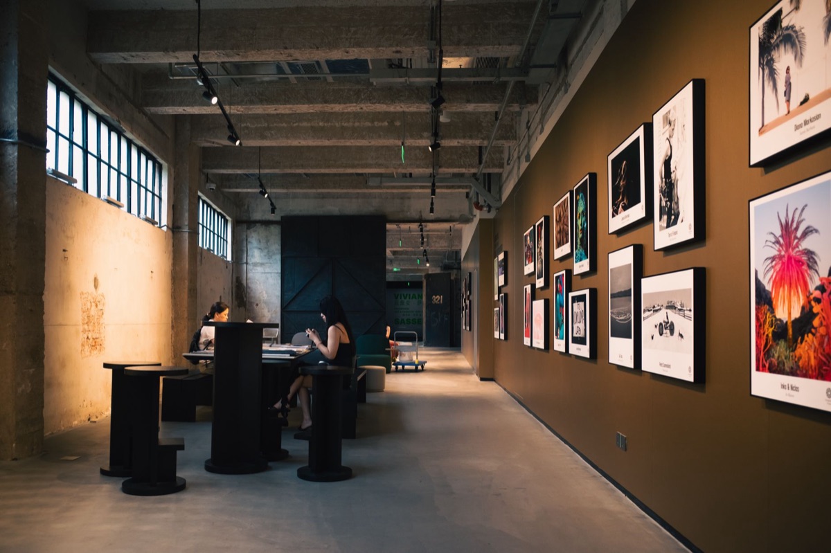 tokyo art gallery interior