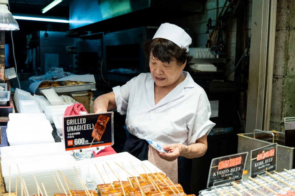 當地 Tokyo Fuji 食物攤位